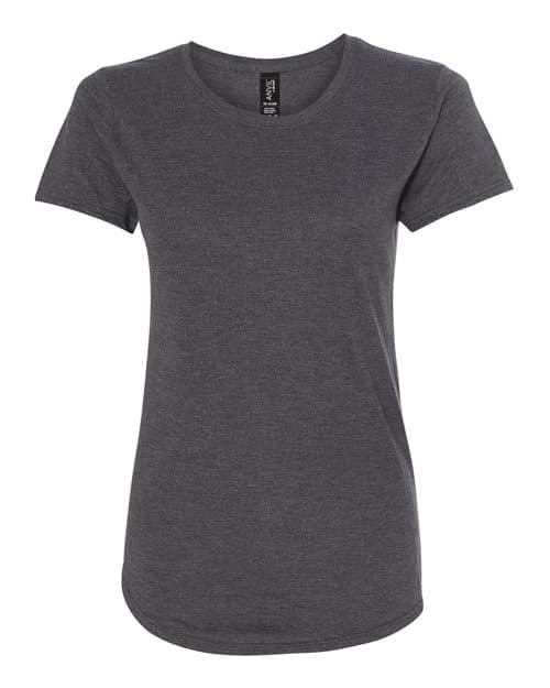 Women's Softstyle® Triblend T-Shirt — Dark Heather