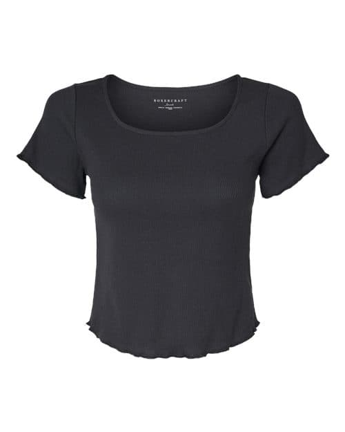 Women's Baby Rib T-Shirt — Black