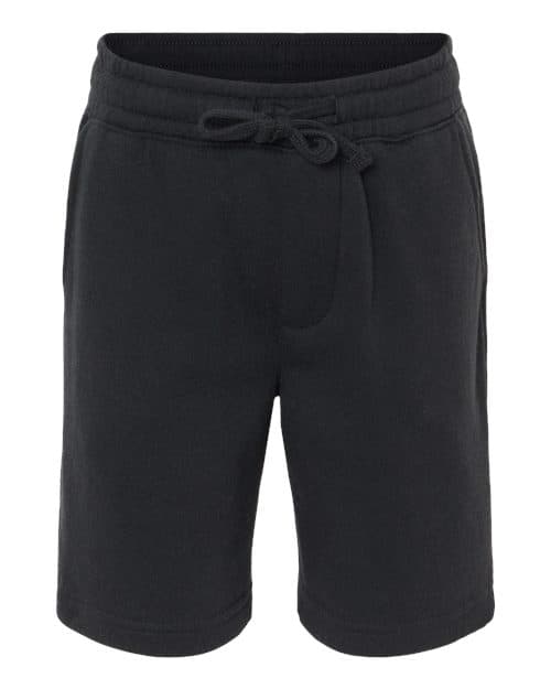 Youth Lightweight Special Blend Fleece Shorts — Black