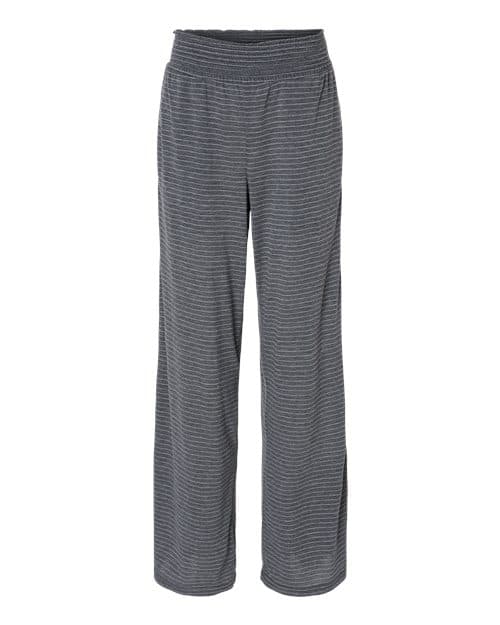 Women's Evelyn Wide Leg Lounge Pants — Black/ Oxford
