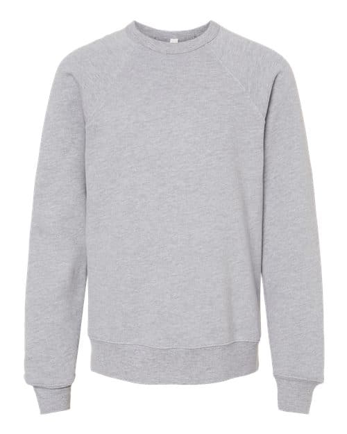 Youth Sponge Fleece Crewneck Sweatshirt — Athletic Heather