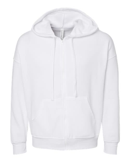 Unisex Sponge Fleece DTM Full-Zip Hoodie Sweatshirt