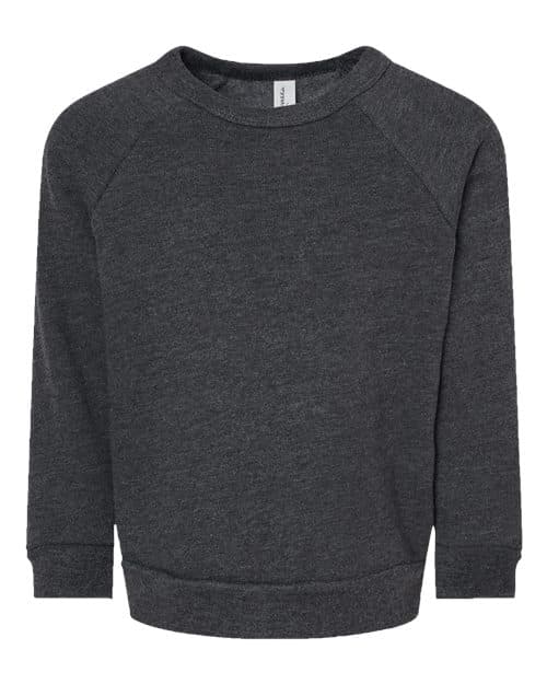 Toddler Sponge Fleece Raglan Crewneck Sweatshirt