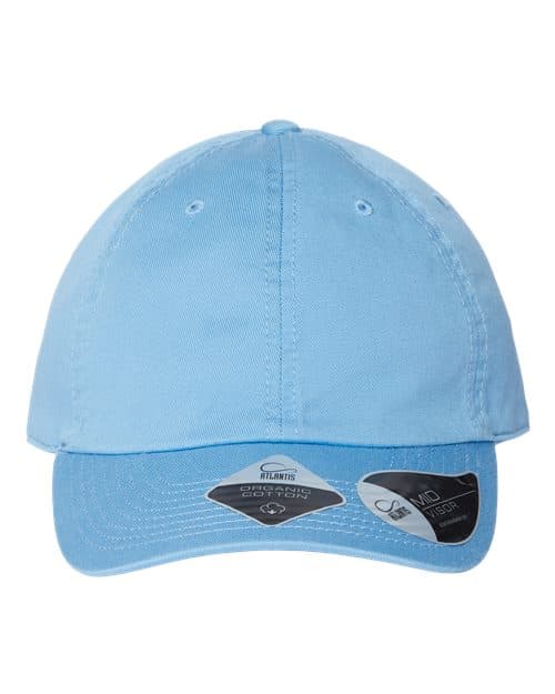 Sustainable Dad Hat — Columbia Blue