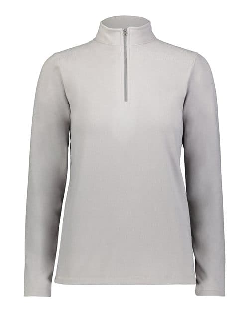 Women's Eco Revive™ Micro-Lite Fleece Quarter-Zip Pullover — Athletic Grey