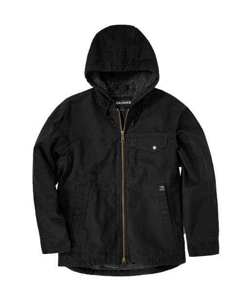 Men's Quest Lifestyle Canvas Jacket — Black