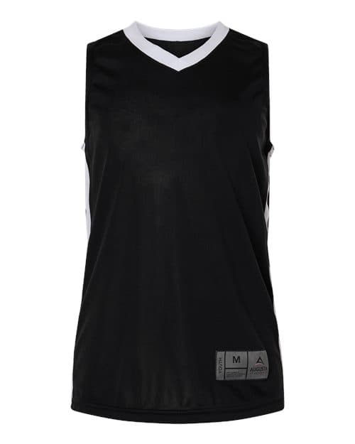 Youth Match-Up Basketball Jersey — Black/ White