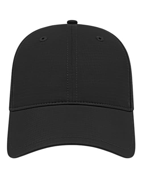 Soft Fit Active Wear Cap — Black