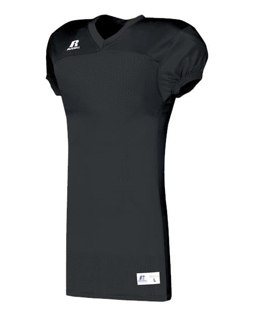 Youth Jersey With Side Inserts — Black