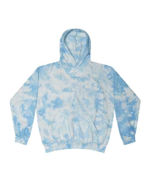 Unisex Crystal Wash Hooded Sweatshirt — Crystal Baby Blue