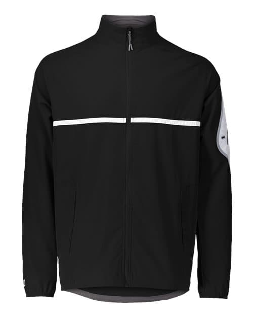 Unisex Weld Jacket — Black/ White