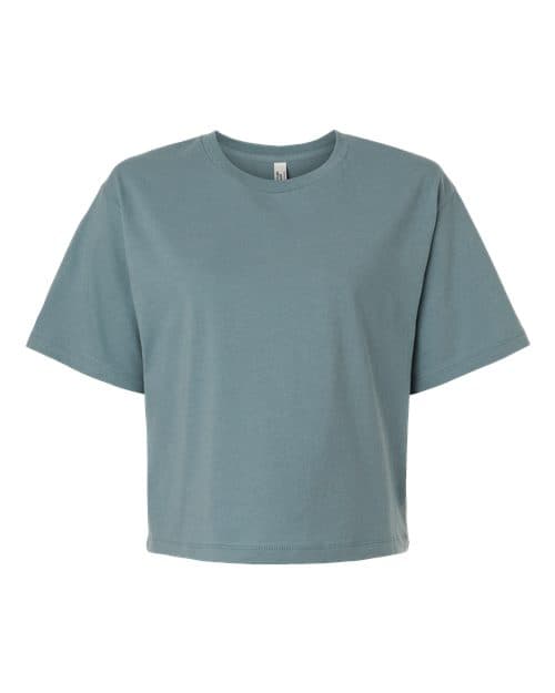 Women's Fine Jersey Boxy Tee — Arctic