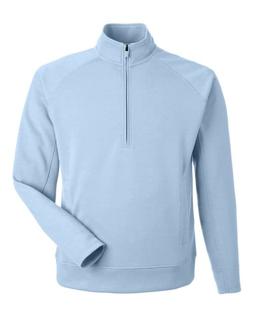 Unisex Apex Fleece Quarter-Zip Sweatshirt — Ice Blue