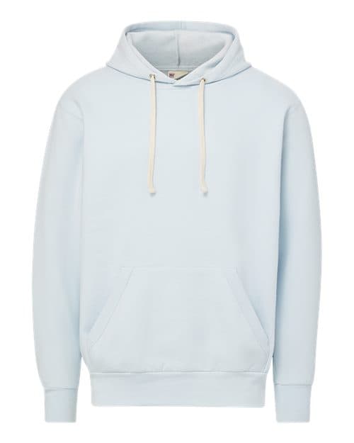 Men's Vintage Fleece Hooded Sweatshirt — Arctic Blue
