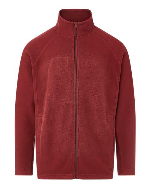 Unisex Whisper Fleece™ Full-Zip Jacket — Cinnamon