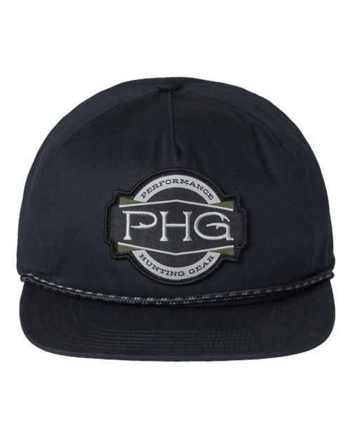 PHG Terminal™ Shot Snapback Cap — Black