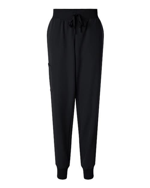Women's Petite Sizes Silex Knit-Waist Scrub Joggers