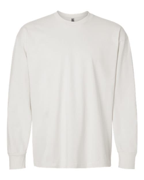Unisex Heavyweight Long Sleeve T-Shirt — Bone