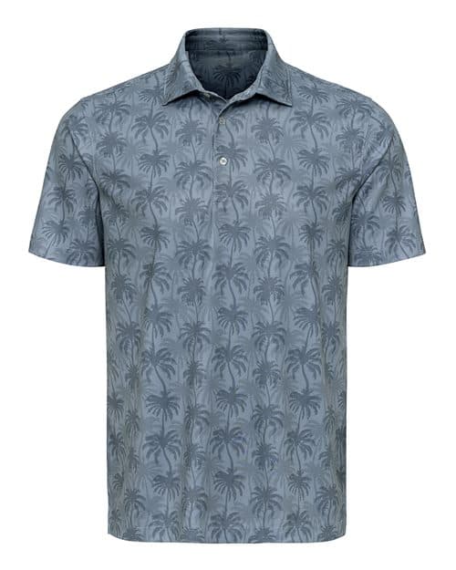 Men's Charleston Sublimated Polo — Cadet Blue