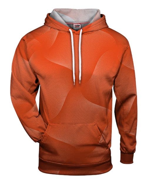 Men's Warp Hooded Sweatshirt — Burnt Orange