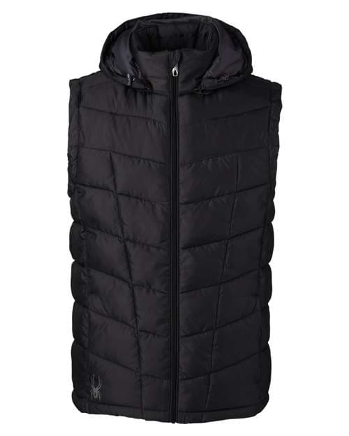 Men's Pelmo Puffer Vest — Black