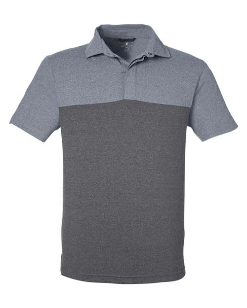 Men's Spyre Flex Colorblock Polo — Polar Frost/ Black Frost