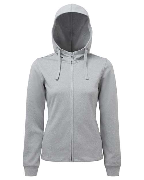 Women's Spun Dyed Full-Zip Hooded Sweatshirt