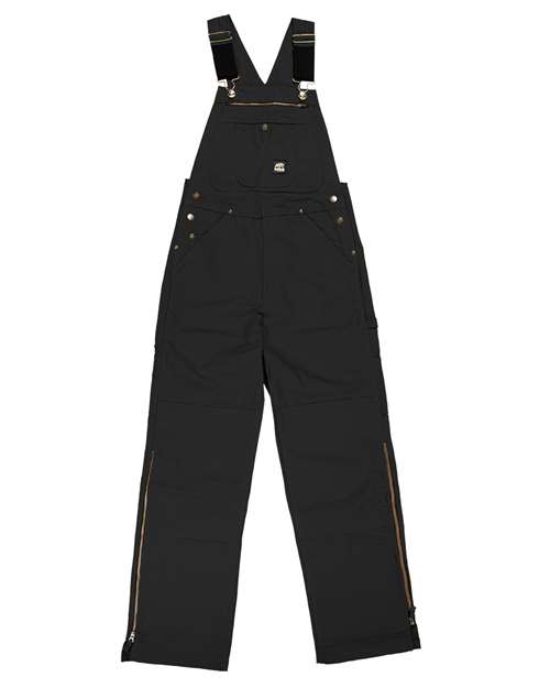 Men's Slab Unlined Duck Bib Overall — Black_32