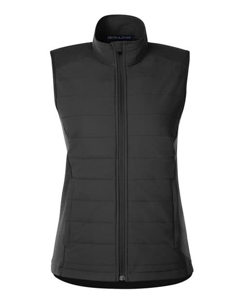 Women's New Classics® Charleston Hybrid Vest — Black/ Melange Black