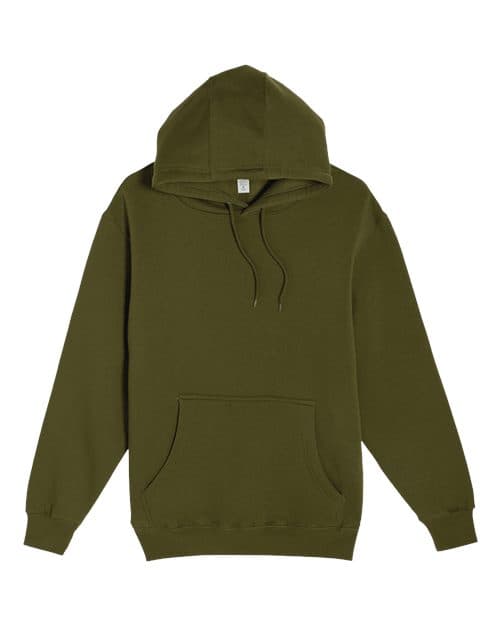 Unisex Premium Hooded Sweatshirt — Army Green