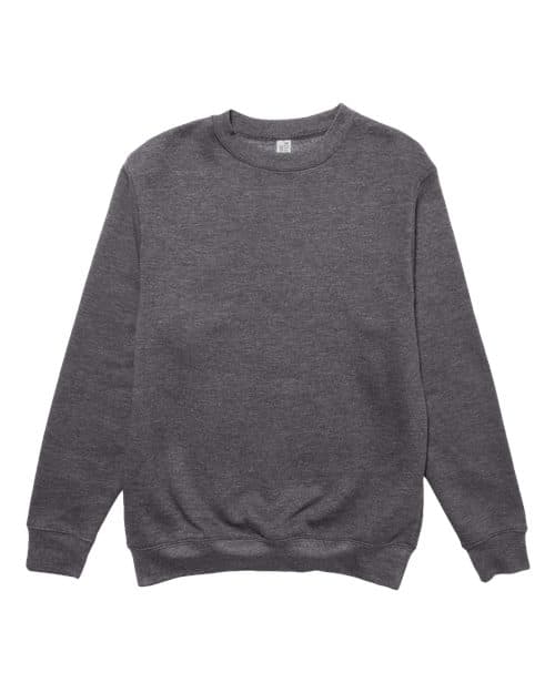 Unisex Premium Crewneck Sweatshirt — Charcoal Heather