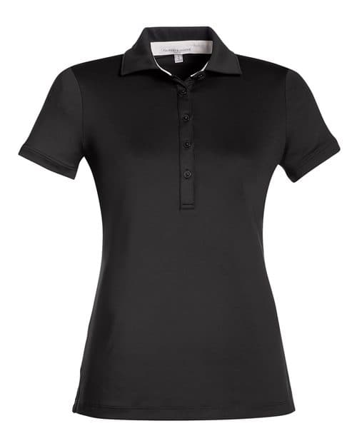 Women's Claire Tech Polo — Black