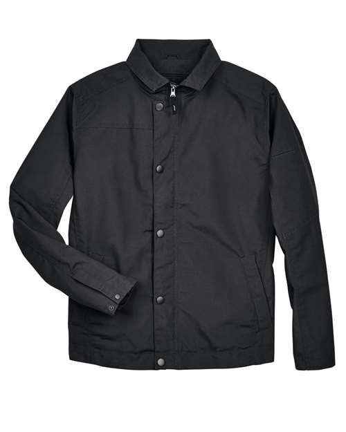 Men's Auxiliary Canvas Work Jacket — Black