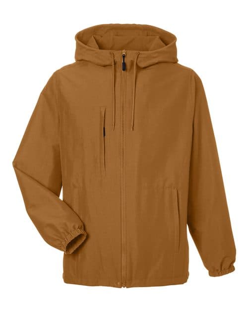 Unisex Flex Twill Hooded Jacket