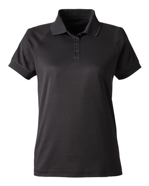 Women's Charge Snag and Soil Protect Polo — Black