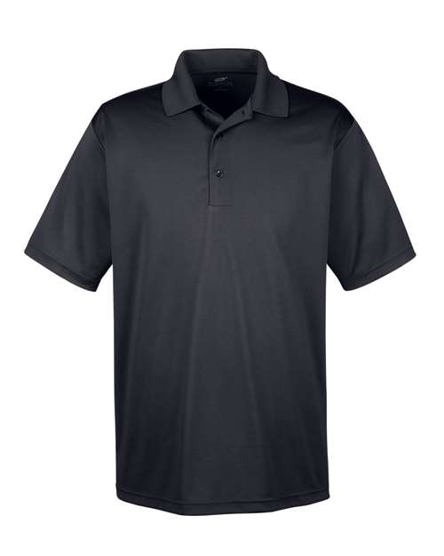 Men's Cool & Dry 8-Star Elite Performance Interlock Polo — Black
