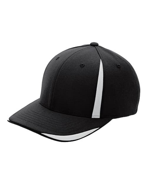 Pro-Formance® Front Sweep Cap — Black/ Sport Silver