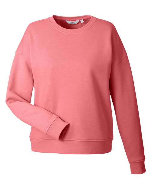 Women's Garment-Dyed Crewneck Sweatshirt