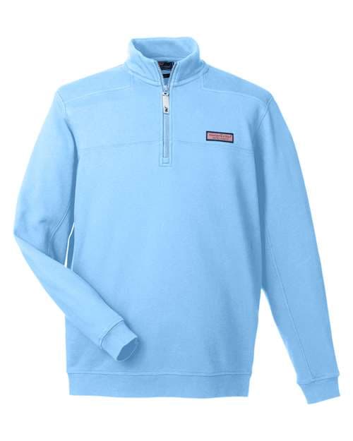 Men's Collegiate Shep Quarter-Zip Sweatshirt — Jake Blue