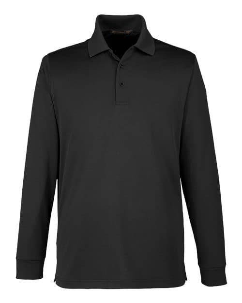 Men's Tall Advantage Long Sleeve Snag Protection Plus IL Polo — Black