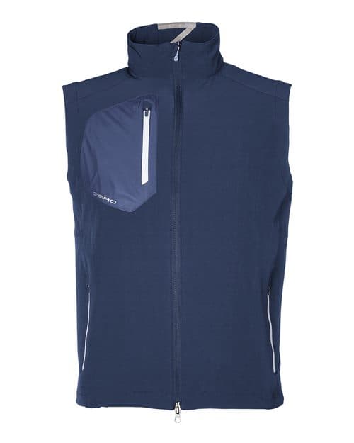 Men's Full-Zip Vest — Navy