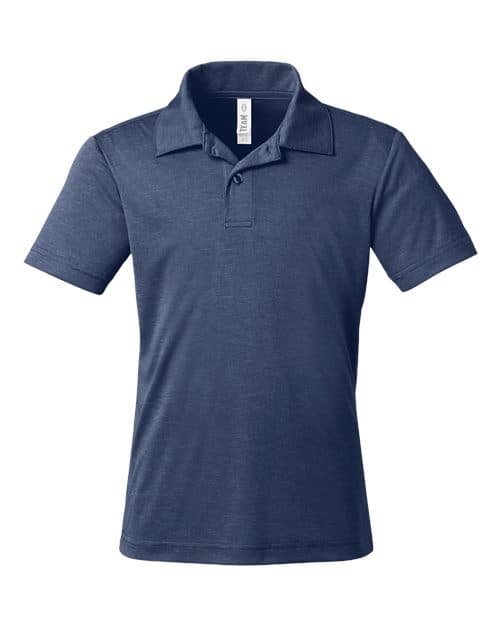 Youth Zone Sonic Heather Performance Polo