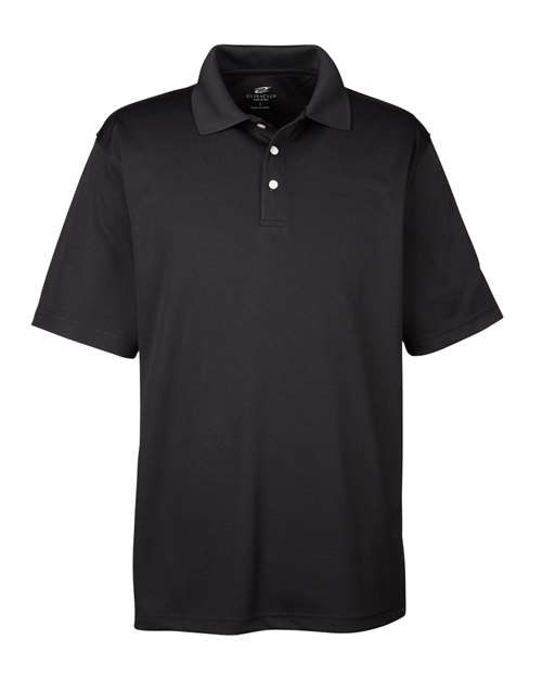 Men's Cool & Dry Stain-Release Performance Polo — Black