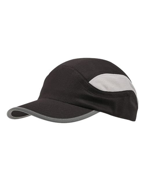 Mesh Runner Cap — Black
