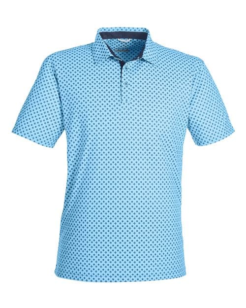 Men's Hazelwood Polo — Sky/ Navy