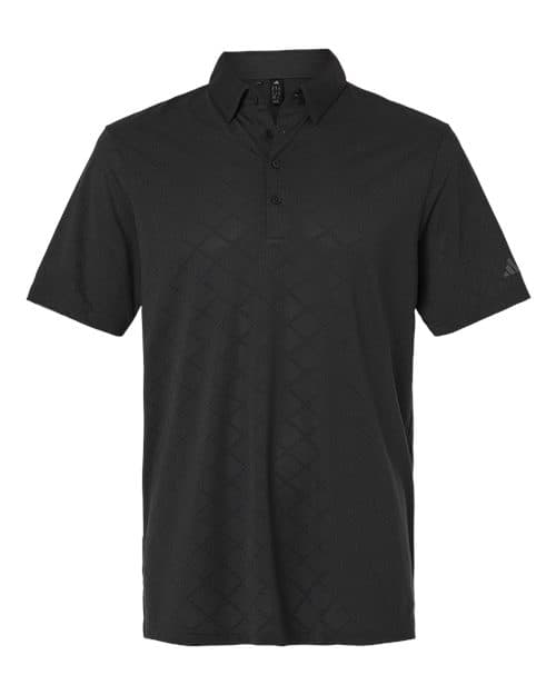 Men's Ultimate365 Jacquard Polo — Carbon/ Black