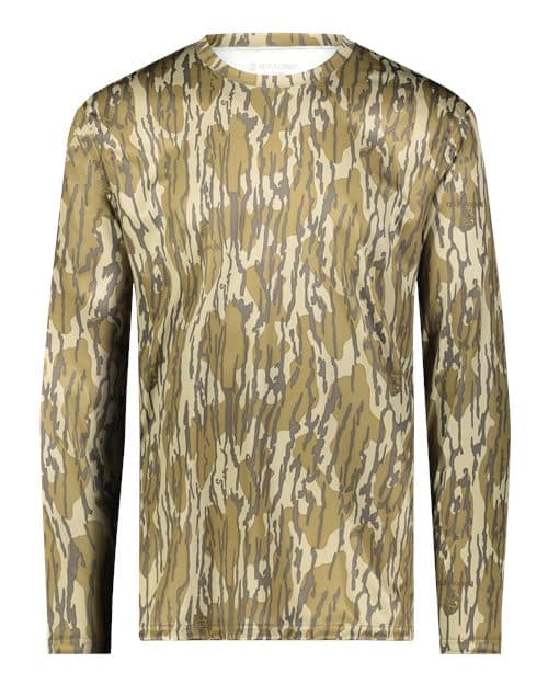 Men's Mossy Oak Momentum Long Sleeve T-Shirt — Original Bottomland