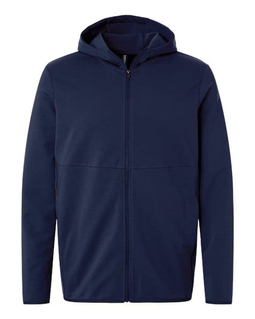 Unisex Perform Full-Zip Hooded Sweatshirt — Classic Navy