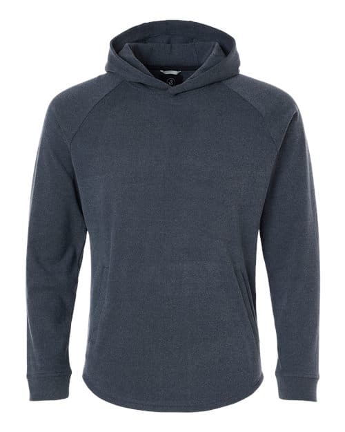 Men's Glasgow Hooded Sweatshirt — Navy/ Heather