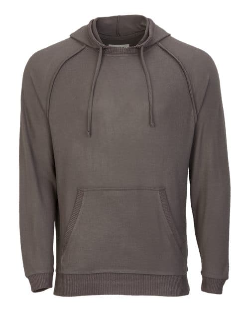 Men's Cuddle Hooded Sweatshirt — Meditation Grey